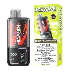 [CLEARANCE] Icewave X8500 Puff S50 Rechargeable Disposable Vape 18ml