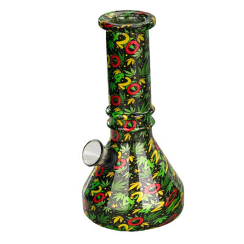 6” Kush 420 Vivid Vault Beaker Bong