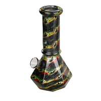 6” Dazed Leaf Prism Hex Bong Series