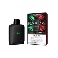 KARMA 10000 Puff 18mL X Compatible Replacement Pods Apple Pear Ice