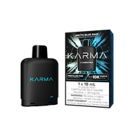 KARMA 10000 Puff 18mL X Compatible Replacement Pods Arctic Blue Razz