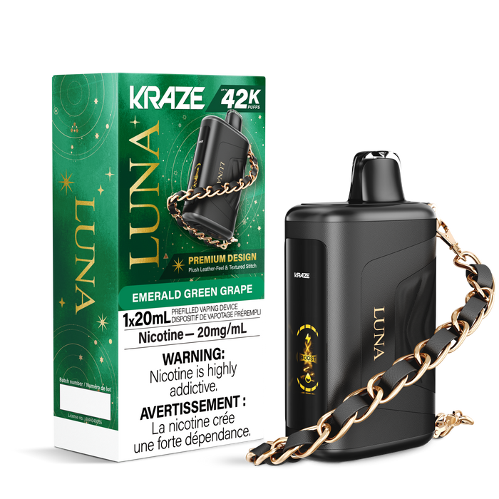 Kraze Luna Rechargeable Disposable Vape 20ml