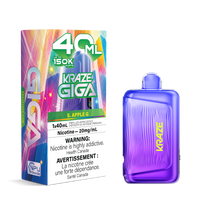 Kraze Giga Rechargeable Disposable Vape 40mL