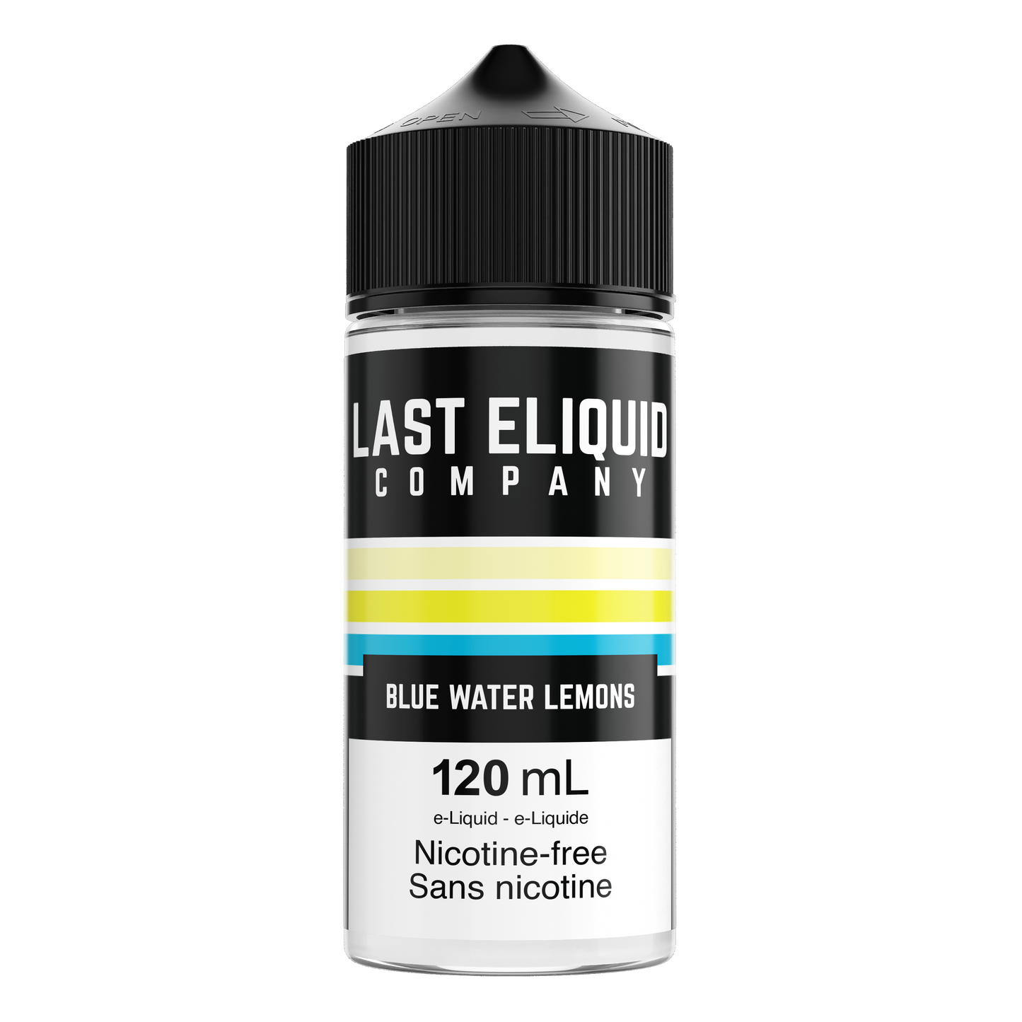 Citrons d'eau bleue - Dernière société de e-liquides