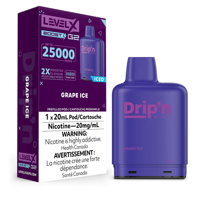 Pod de remplacement Level X Envi Drip'n Boost 20 ml 15 000 bouffées