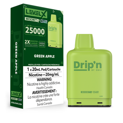 Pod de remplacement Level X Envi Drip'n Boost 20 ml 15 000 bouffées