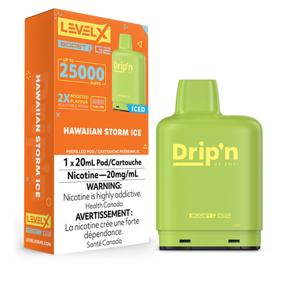 Pod de remplacement Level X Envi Drip'n Boost 20 ml 15 000 bouffées