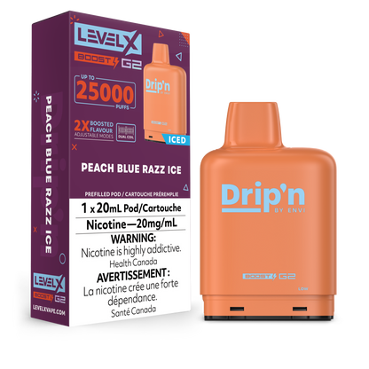 Pod de remplacement Level X Envi Drip'n Boost 20 ml 15 000 bouffées