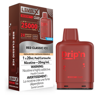 Pod de remplacement Level X Envi Drip'n Boost 20 ml 15 000 bouffées