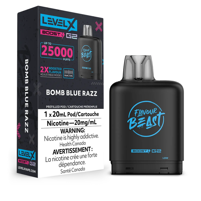 Pod de remplacement Flavour Beast Level X Boost 20 ml 15 000 bouffées