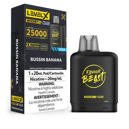 Pod de remplacement Flavour Beast Level X Boost 20 ml 15 000 bouffées