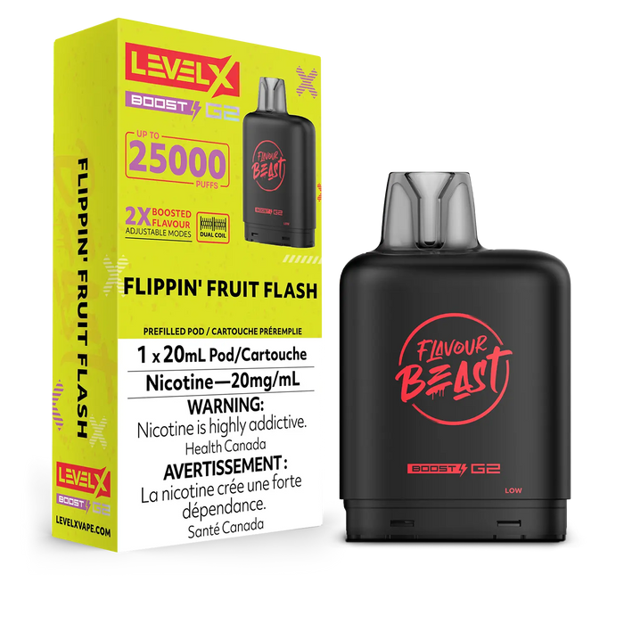 Pod de remplacement Flavour Beast Level X Boost 20 ml 15 000 bouffées