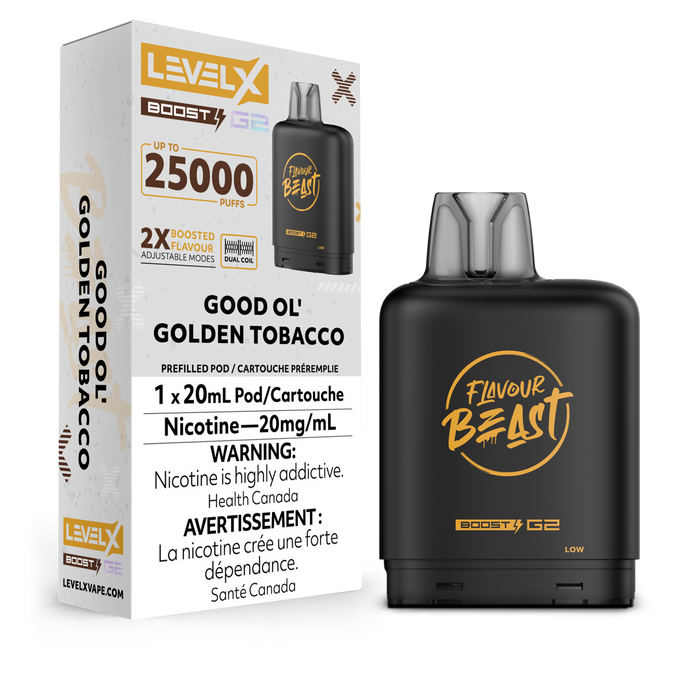 Pod de remplacement Flavour Beast Level X Boost 20 ml 15 000 bouffées