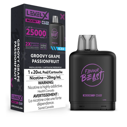 Pod de remplacement Flavour Beast Level X Boost 20 ml 15 000 bouffées