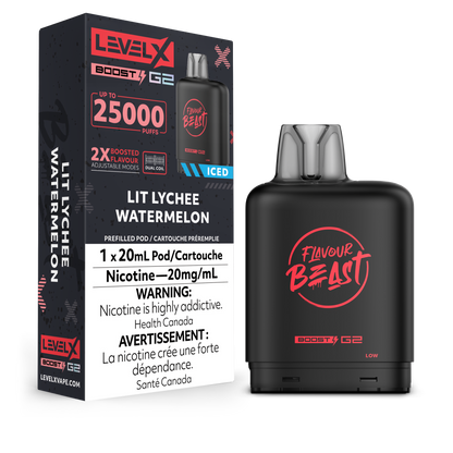 Pod de remplacement Flavour Beast Level X Boost 20 ml 15 000 bouffées