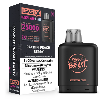 Pod de remplacement Flavour Beast Level X Boost 20 ml 15 000 bouffées