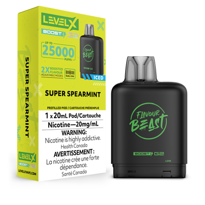 Pod de remplacement Flavour Beast Level X Boost 20 ml 15 000 bouffées