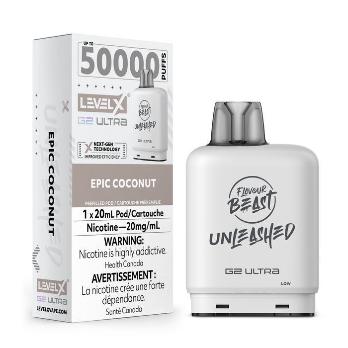 Flavour Beast Unleashed Level X G2 Ultra Replacement Pod 20mL