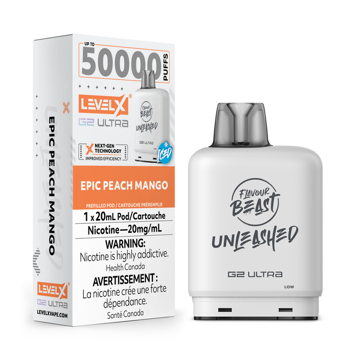Flavour Beast Unleashed Level X G2 Ultra Replacement Pod 20mL