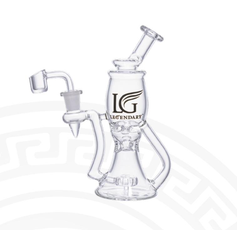 Bong/rig légendaire de 8 pouces Recycler