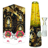 Lava Smoke Glycerin Water Pipe w/ LED Lights