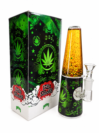 Lava Smoke Glycerin Water Pipe w/ LED Lights