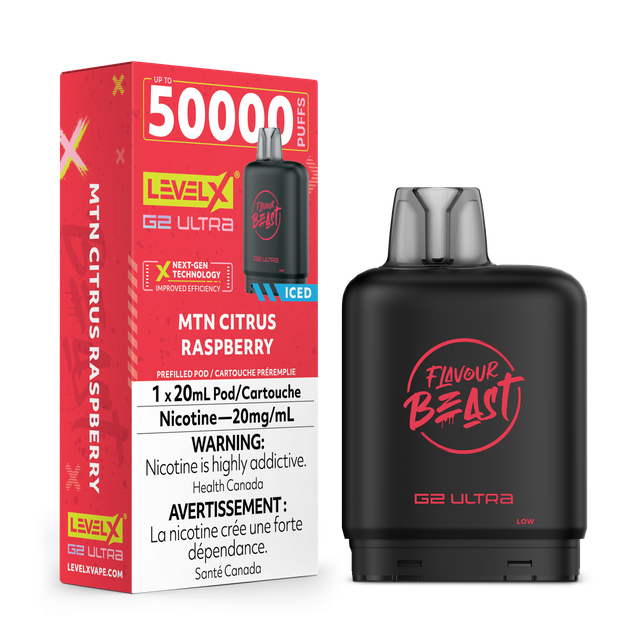 Flavour Beast Level X G2 Ultra Replacement Pod 20mL