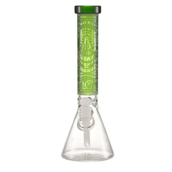 Legendary 14" 9mm Sandblasted Beaker Bong