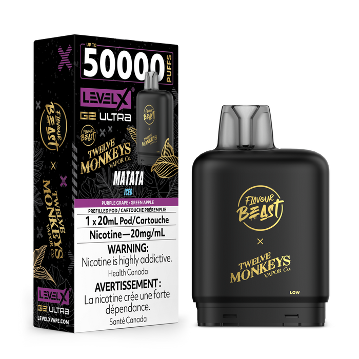 Flavour Beast Level X G2 Ultra Replacement Pod 20mL