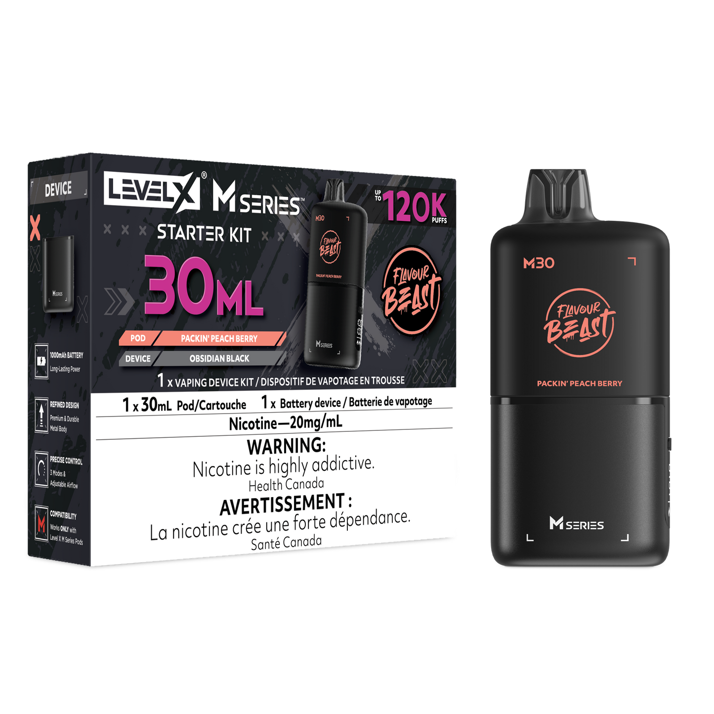 Flavour Beast Level X M Series Starter Kit 30mL