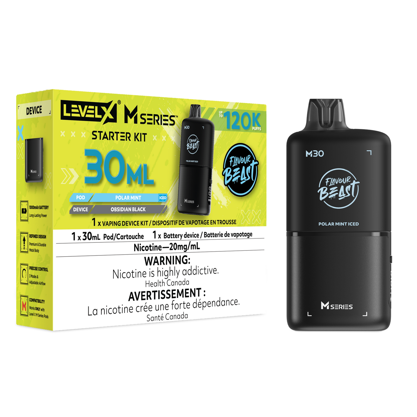 Flavour Beast Level X M Series Starter Kit 30mL