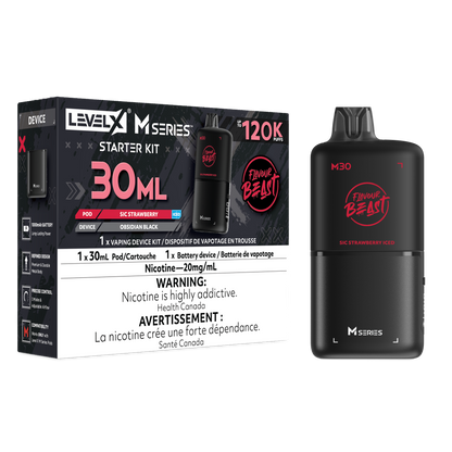 Flavour Beast Level X M Series Starter Kit 30mL **CHECKOUT DEAL**