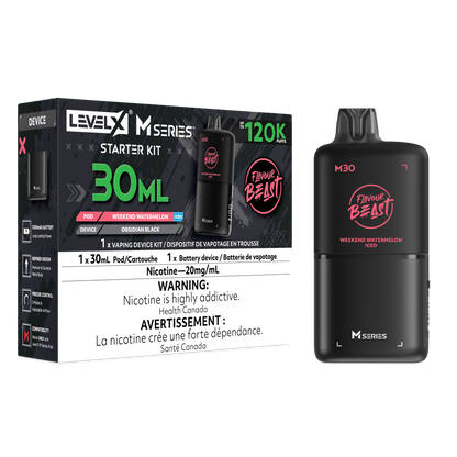 Flavour Beast Level X M Series Starter Kit 30mL **CHECKOUT DEAL**