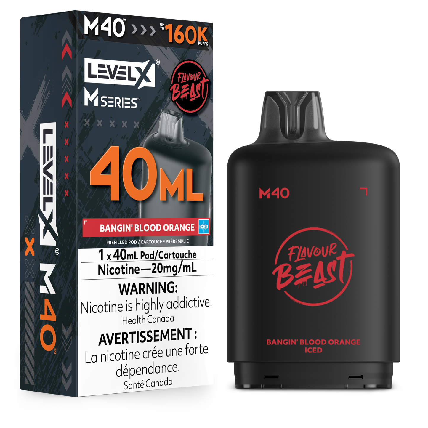 Flavour Beast Level X M Series Replacement Pod 40mL