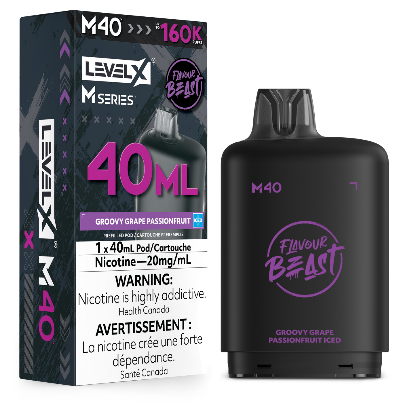 Flavour Beast Level X M Series Replacement Pod 40mL
