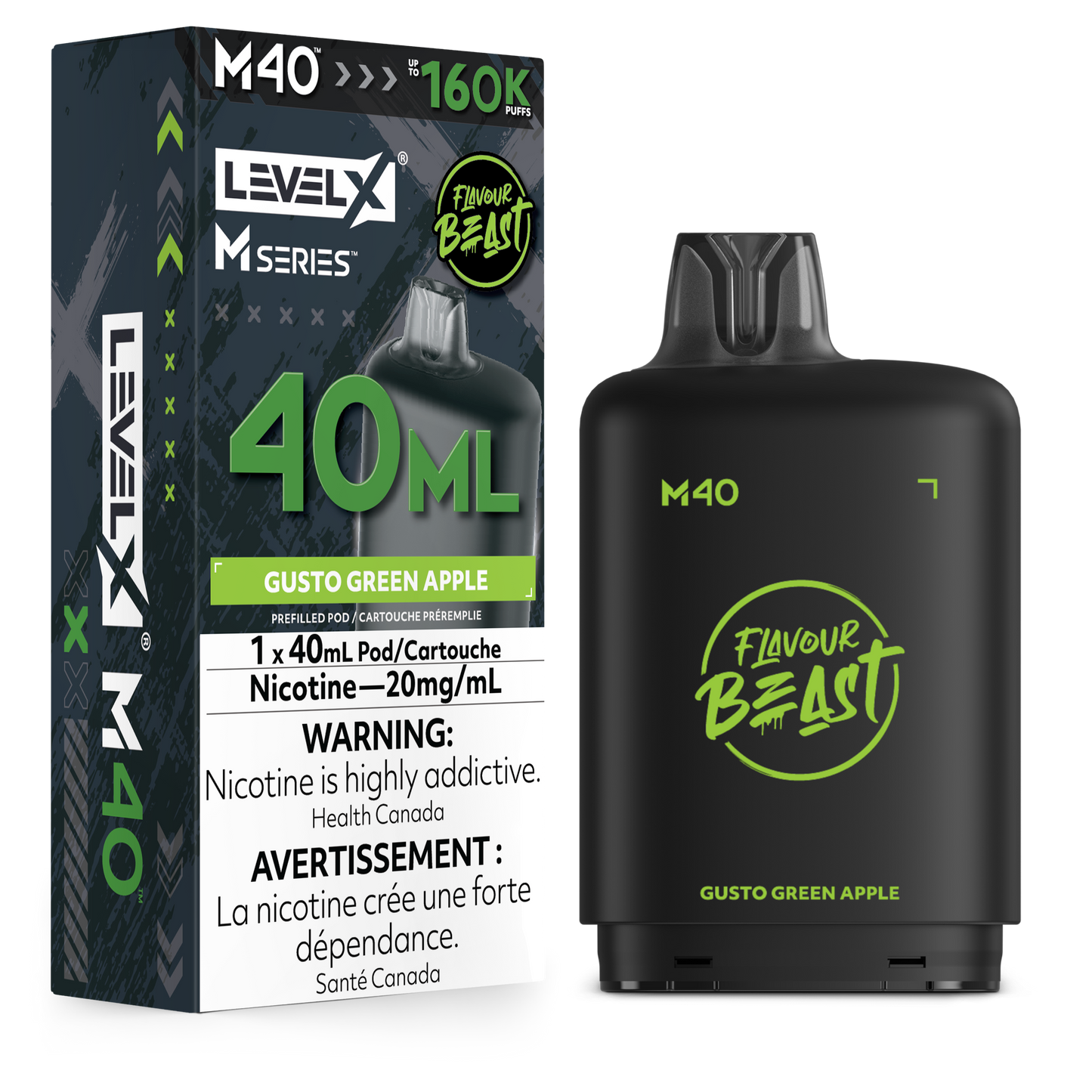 Flavour Beast Level X M Series Replacement Pod 40mL