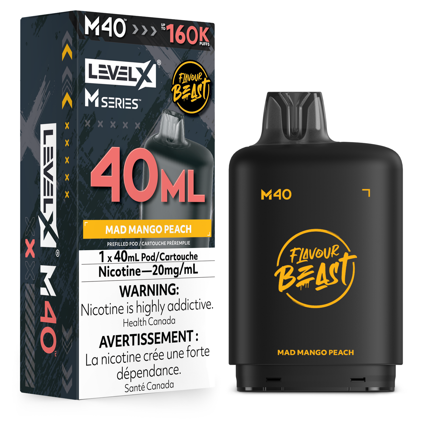 Flavour Beast Level X M Series Replacement Pod 40mL