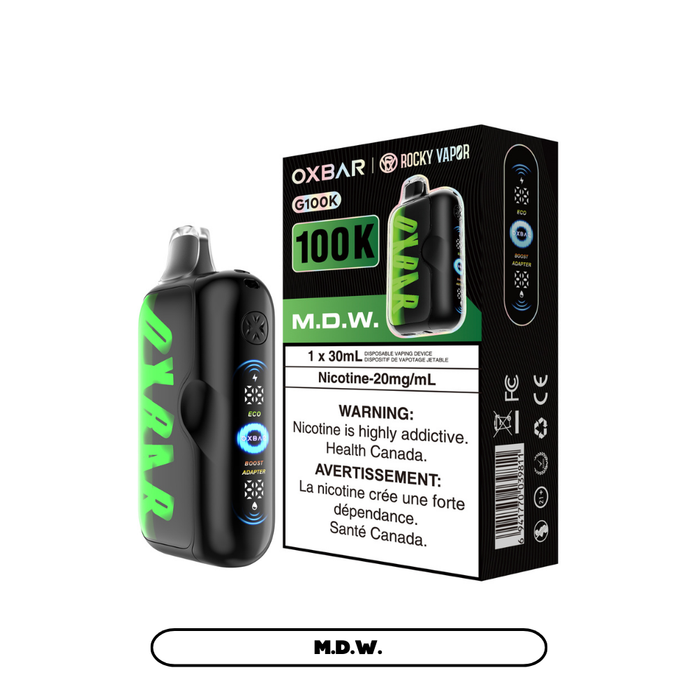 OXBAR G100K Disposable Vape 30mL