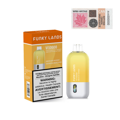 [CLEARANCE] Funky Lands by ElfBar Vi10000 Rechargeable Disposable Vape 18ml