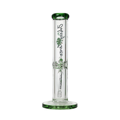 Johnny Green - 12″ 9mm Straight Tube w/ Grid Percolator Slide