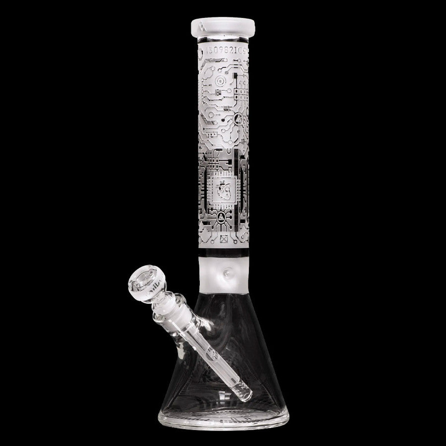 Milkyway Glass 15" Circuitboard Beaker Bong