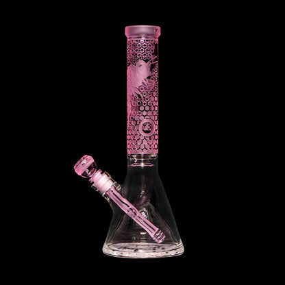 Milkyway Glass 15" Bee Hive Beaker Bong (Limited Edition)