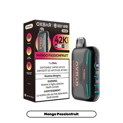 [CLEARANCE] OXBAR X Rocky Vapor G42K Disposable Vape 20mL