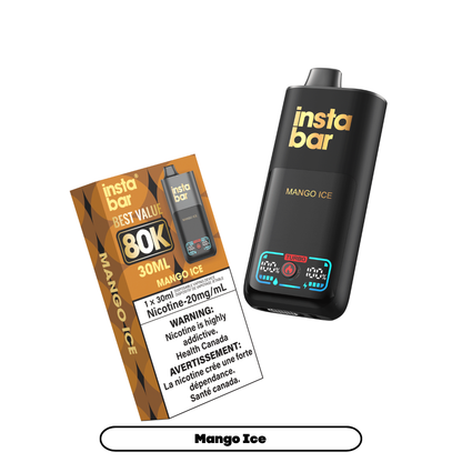 [CLEARANCE] Insta Bar 80K Disposable Vape 30mL
