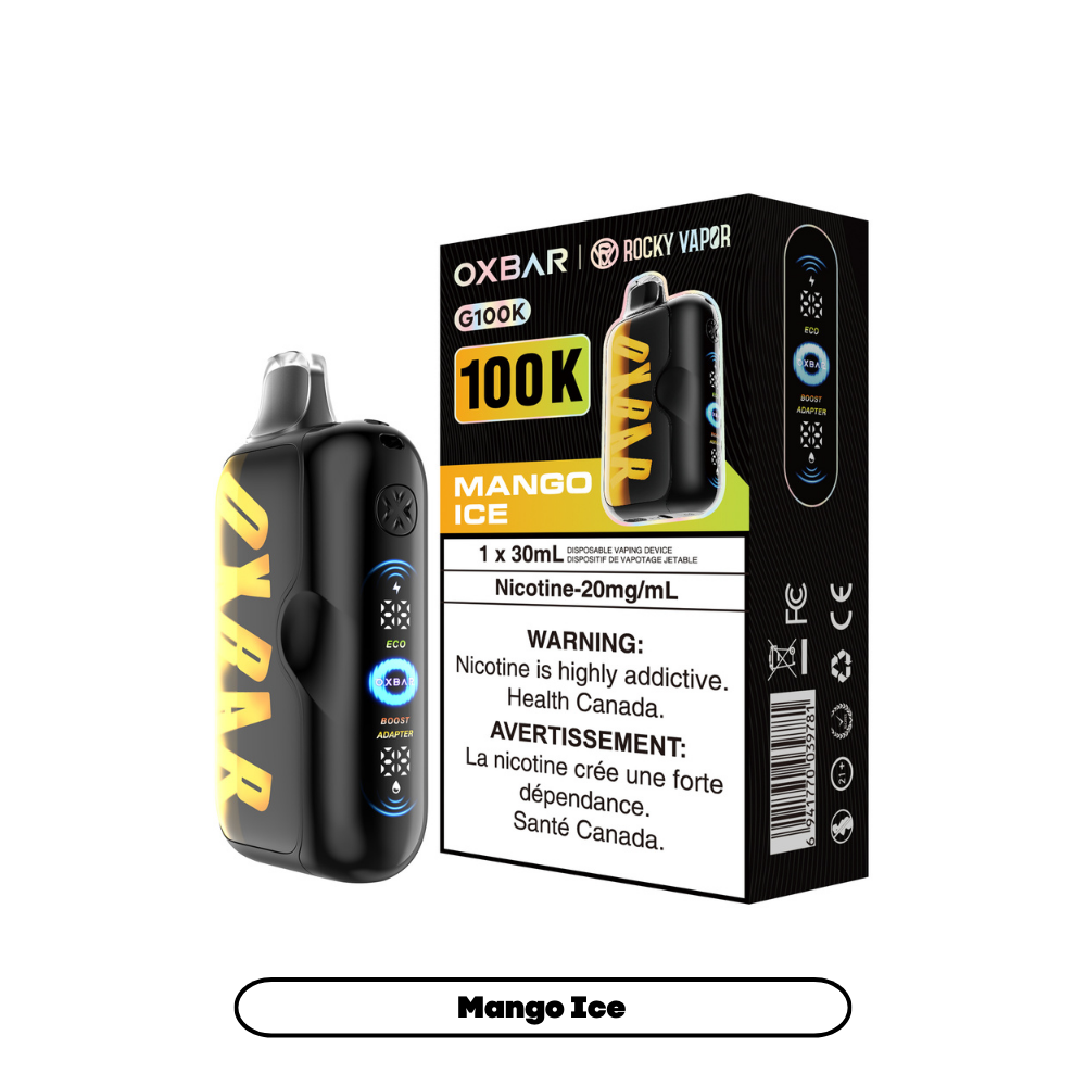 OXBAR G100K Disposable Vape 30mL