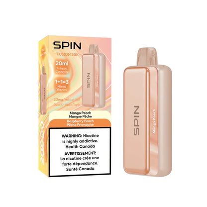 SPIN Fusion 20K Vape jetable rechargeable 20 ml