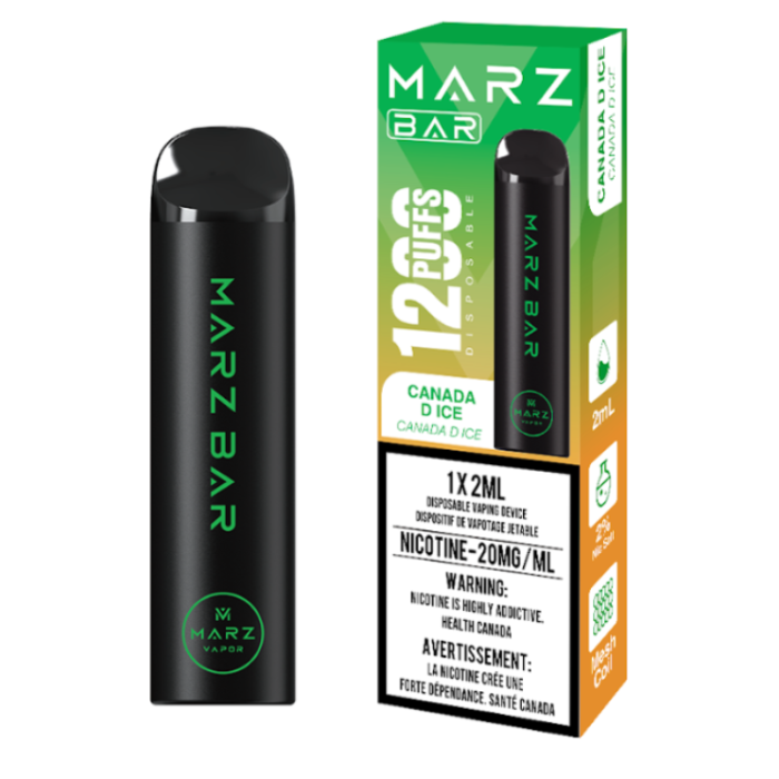 Marz Bar 1200 Disposable Vape 2mL