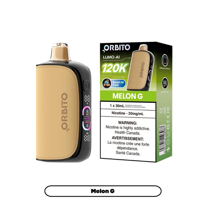 Orbito Lumo AI 120K Disposable Vape 30mL
