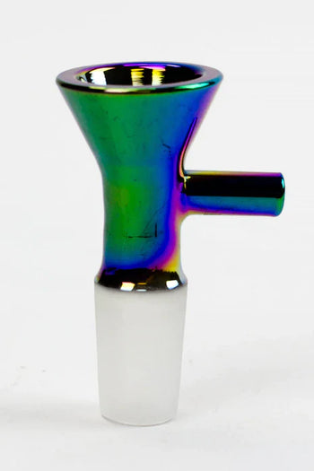 Bol en verre de couleur métallisée pour joint de 14 mm