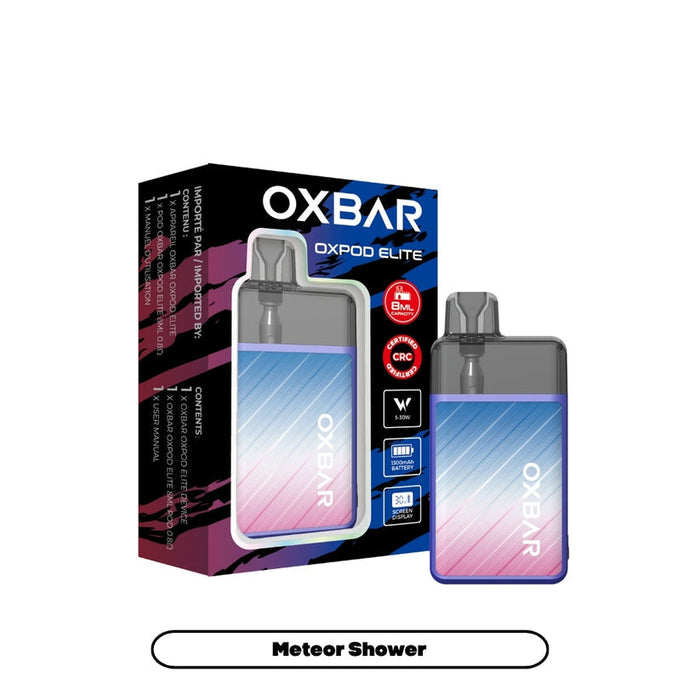 Kit Pod ouvert Oxbar Oxpod Elite 1500mAh | Boutique de vape en ligne Canada Kit Pod ouvert Oxbar Oxpod Elite 1500mAh | Boutique de vape en ligne Canada